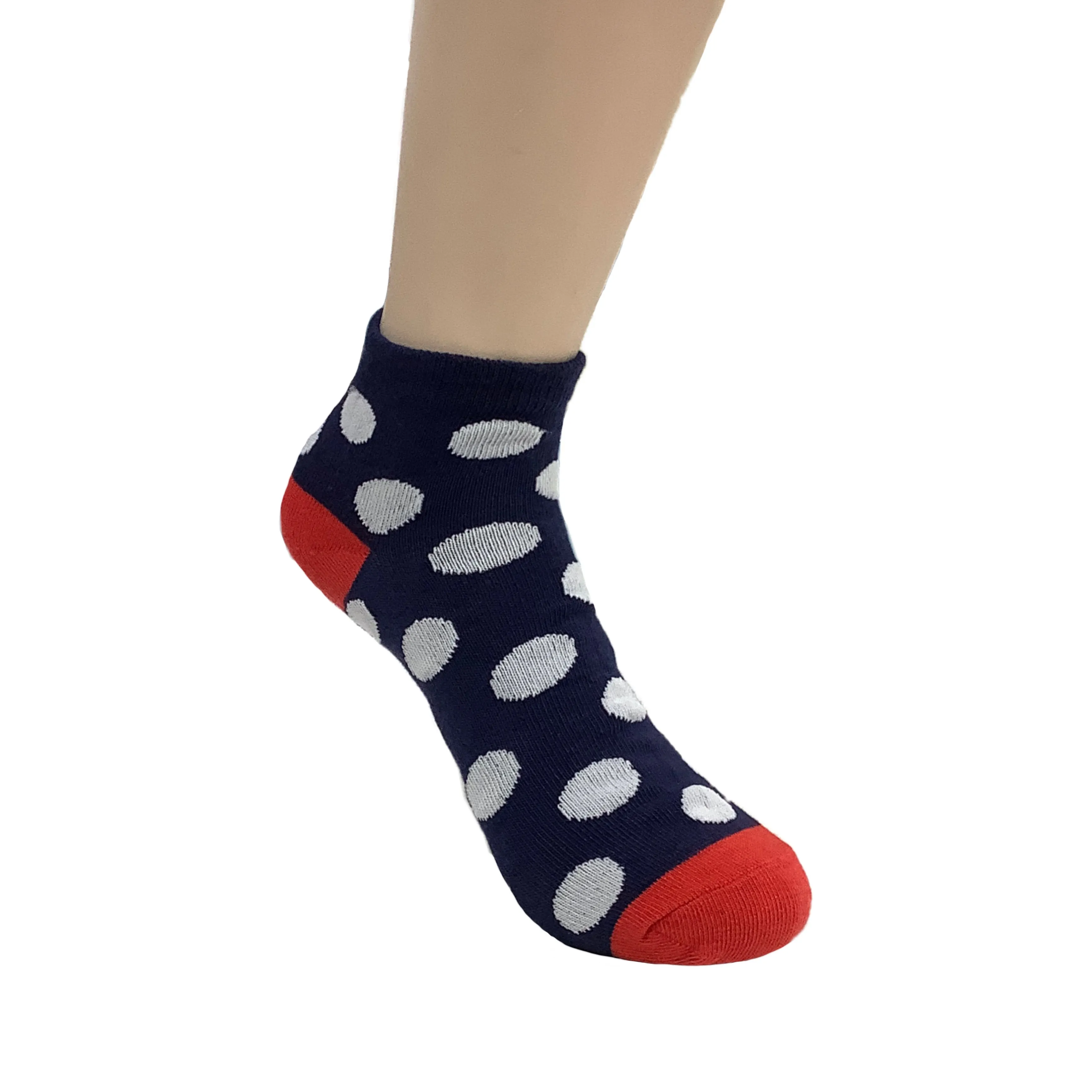 Polka Dot Patterned Ankle Socks (Adult Medium - Women's Shoe Sizes 5-10)