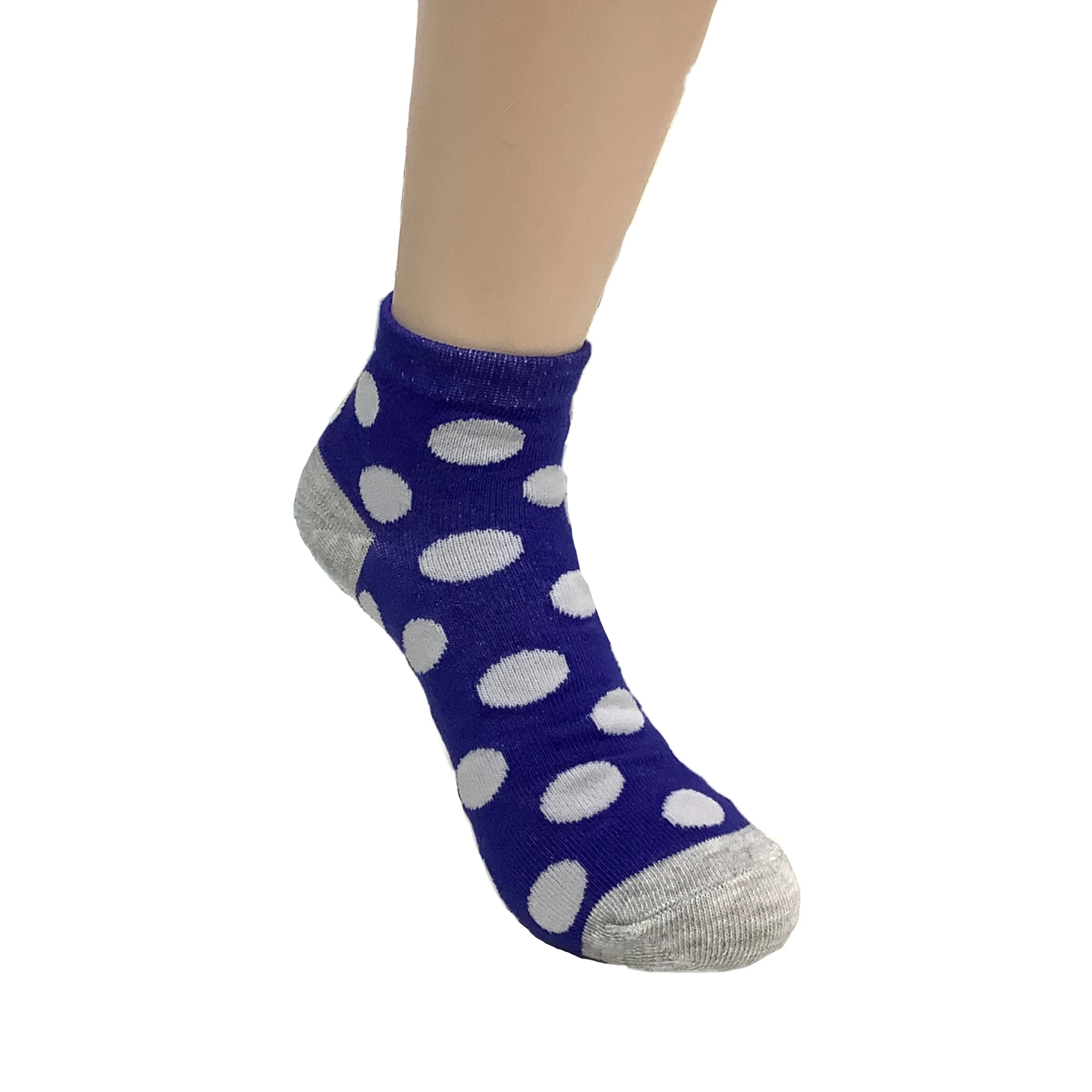 Polka Dot Patterned Ankle Socks (Adult Medium - Women's Shoe Sizes 5-10)