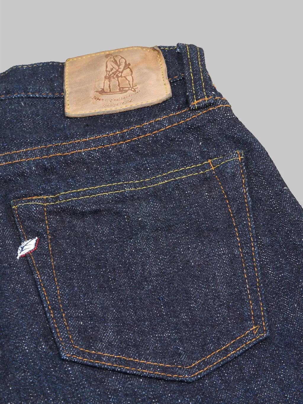 Pure Blue Japan SLB-005 "Slub Denim" 16.5oz Slim Straight Jeans