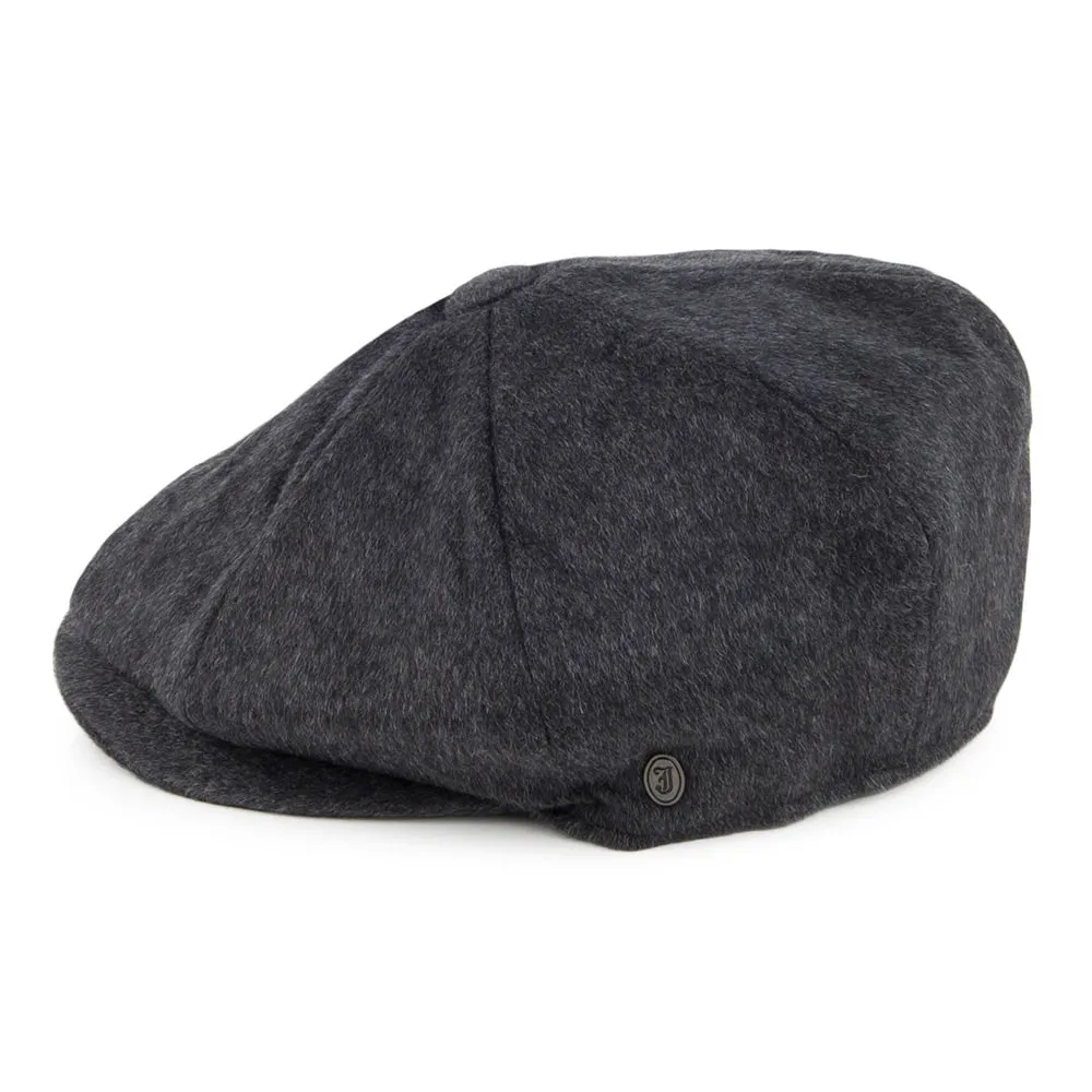 Pure Wool Harlem Newsboy Cap Charcoal Wholesale Pack