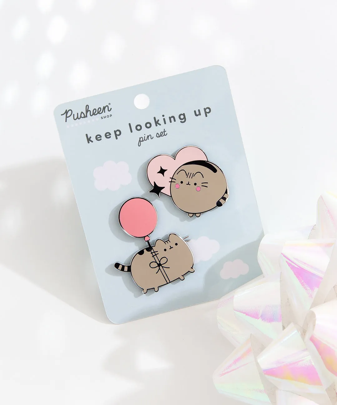 Pusheen Keep Looking Up Pin Set