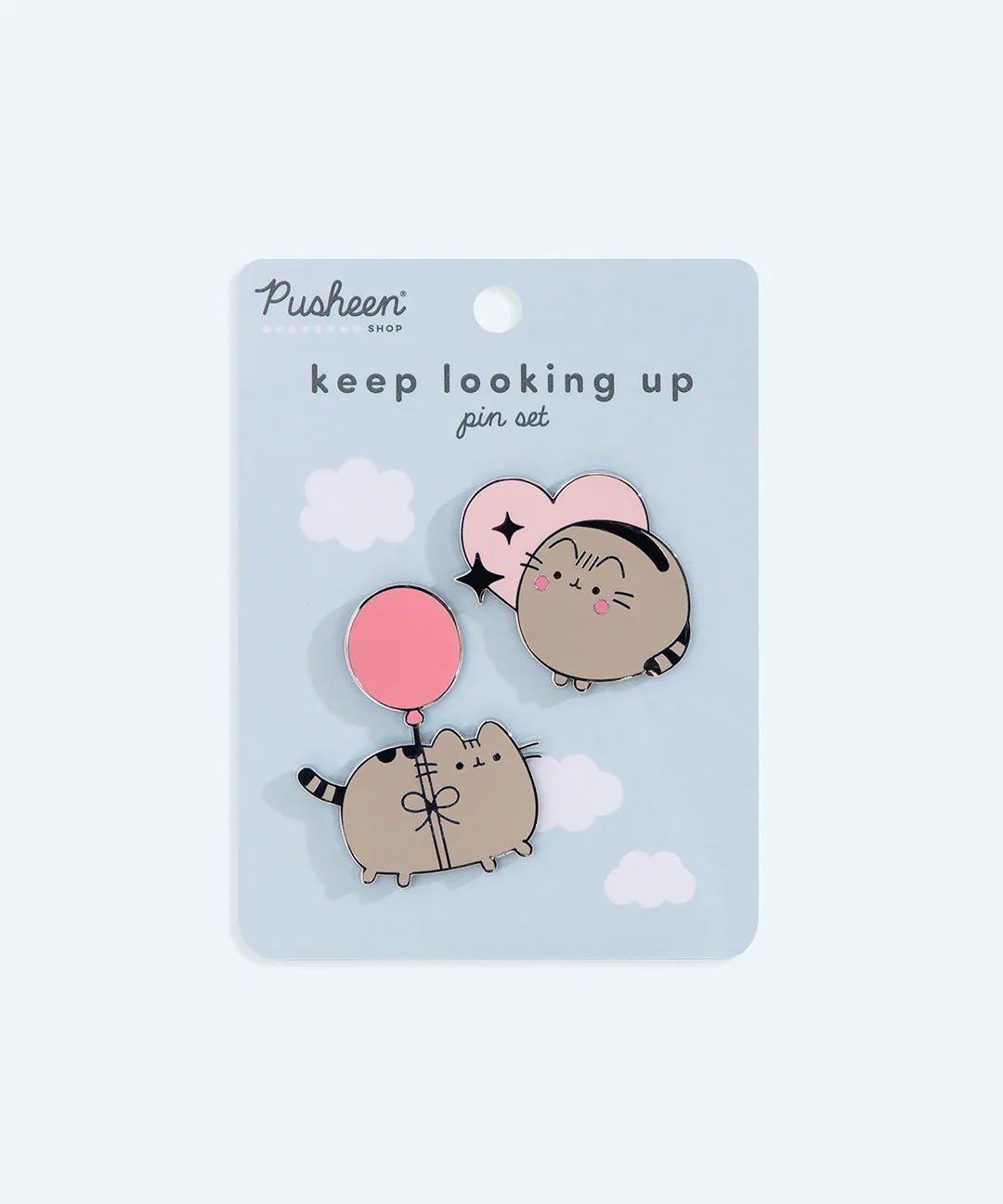 Pusheen Keep Looking Up Pin Set