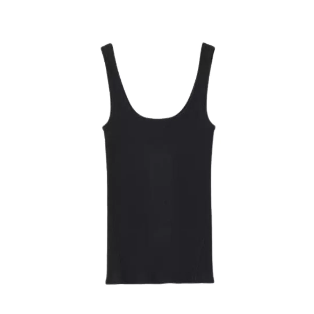 RAG & BONE ESSENTIAL RIB SCOOP NECK TANK