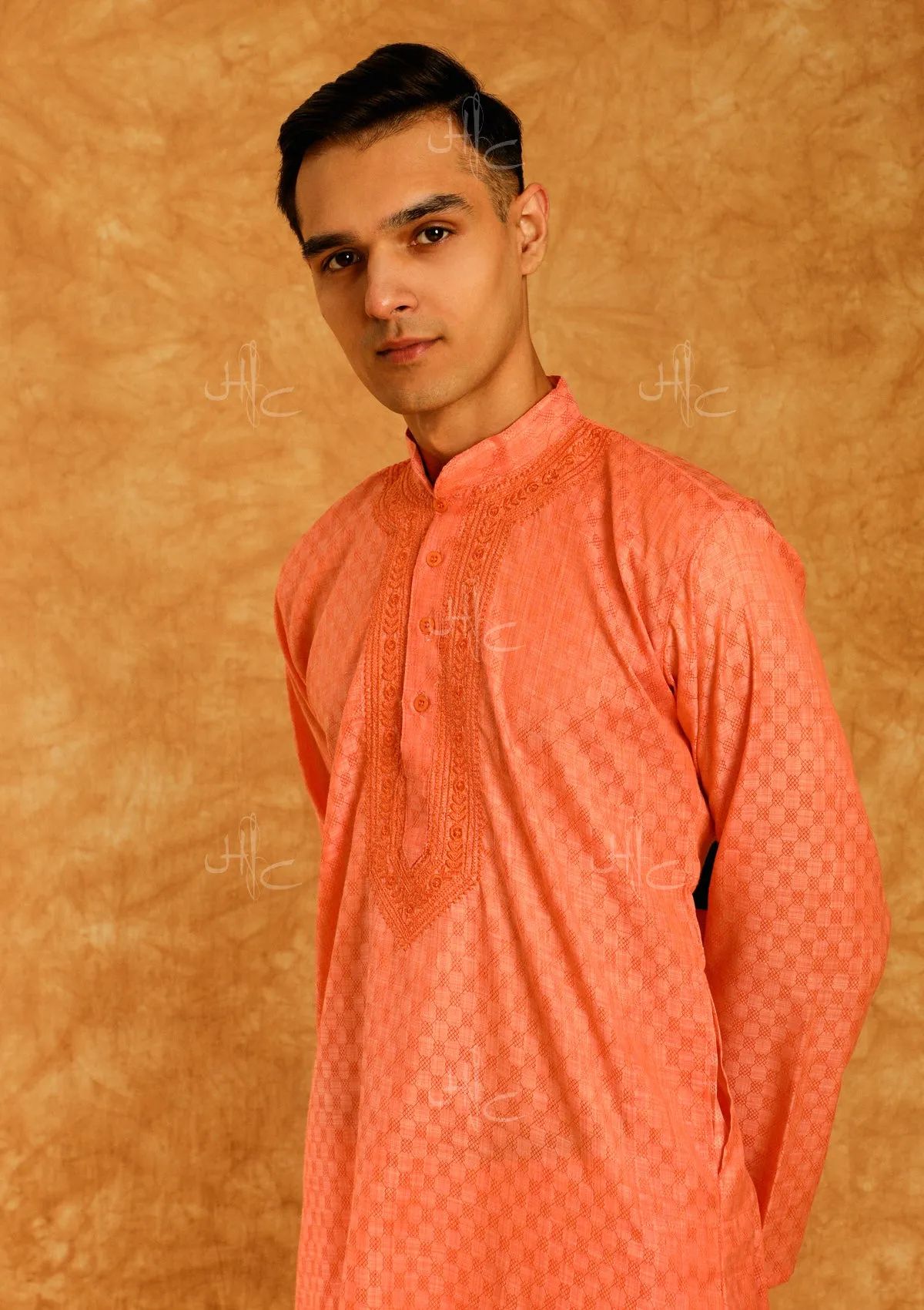 Rauf Embroidered Rayon Straight Men's Kurta