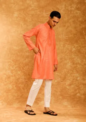 Rauf Embroidered Rayon Straight Men's Kurta