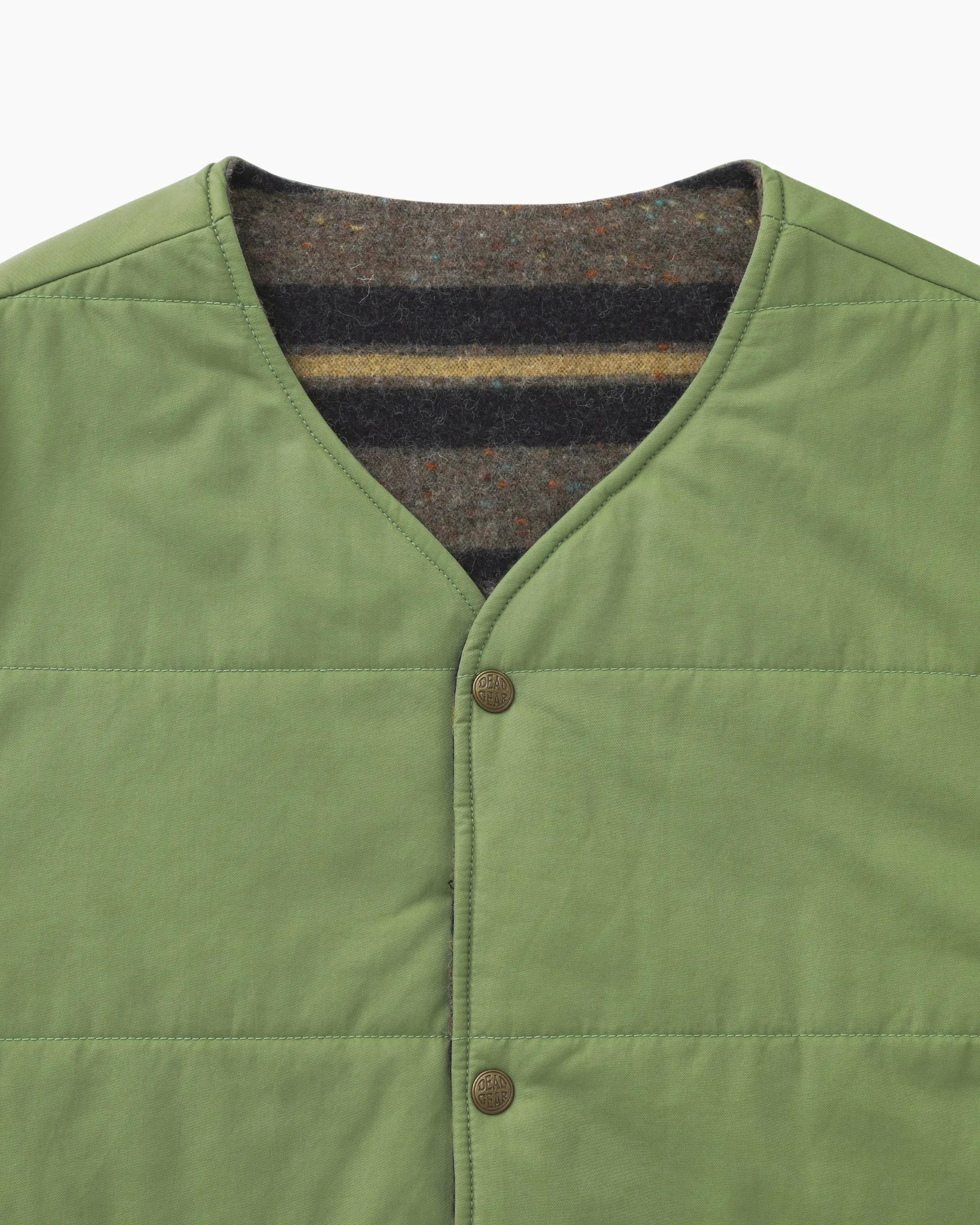 Reversible Camp Vest Moss