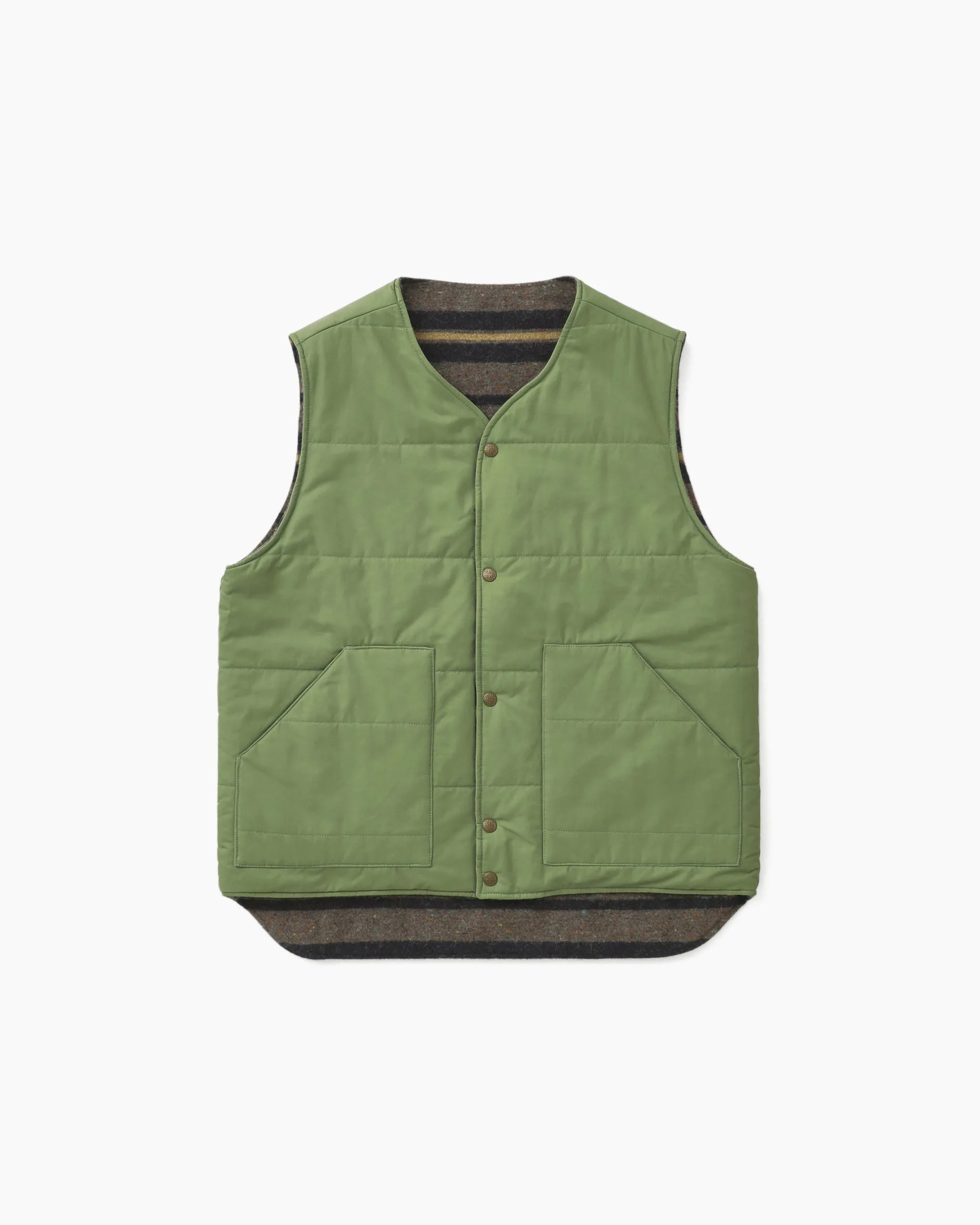 Reversible Camp Vest Moss