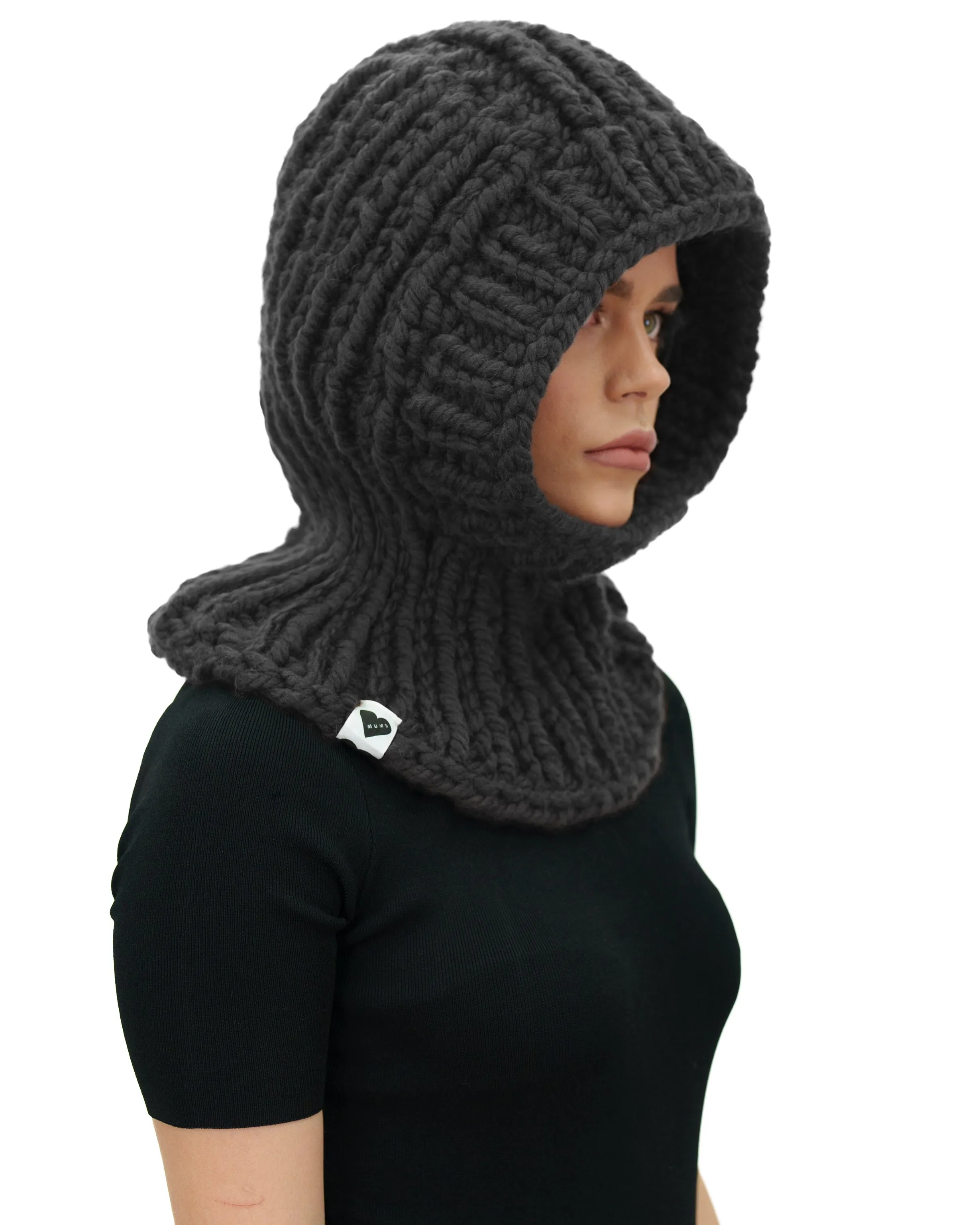 Ribbed Balaclava Hood