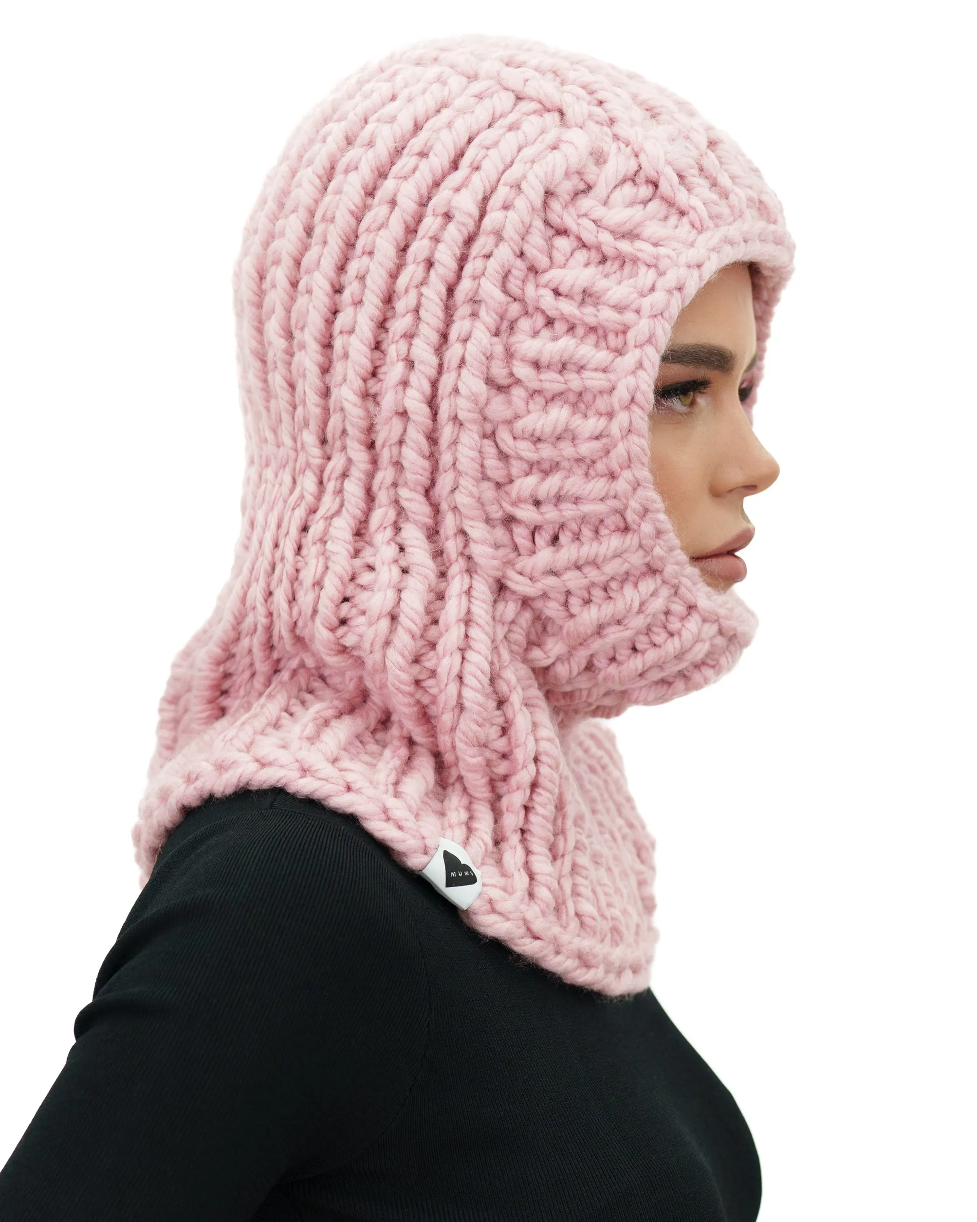 Ribbed Balaclava Hood