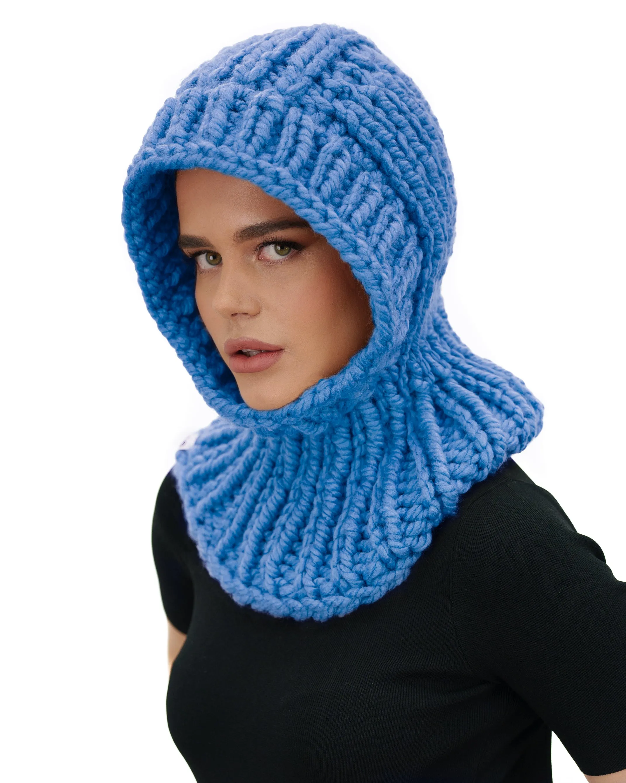 Ribbed Balaclava Hood