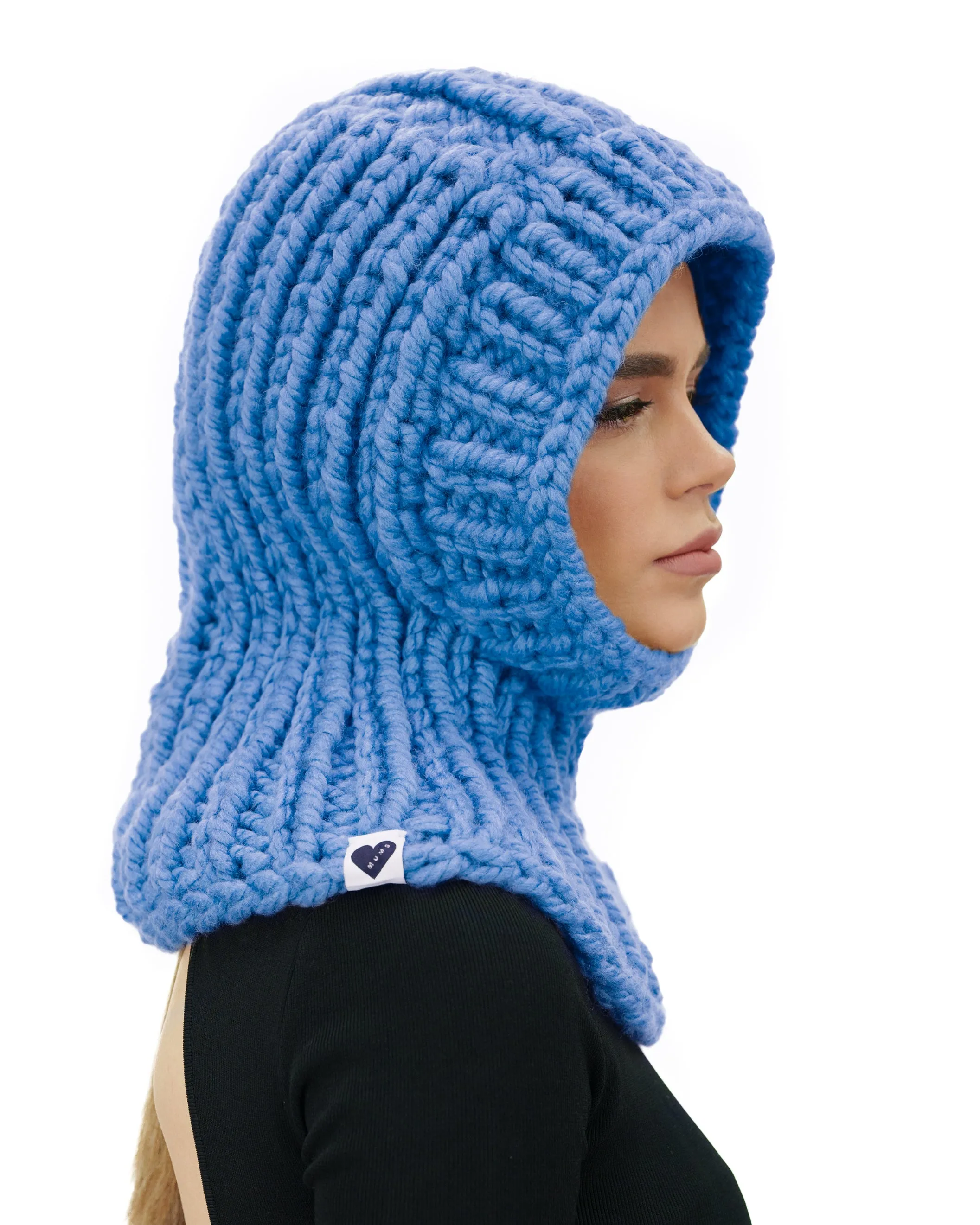 Ribbed Balaclava Hood