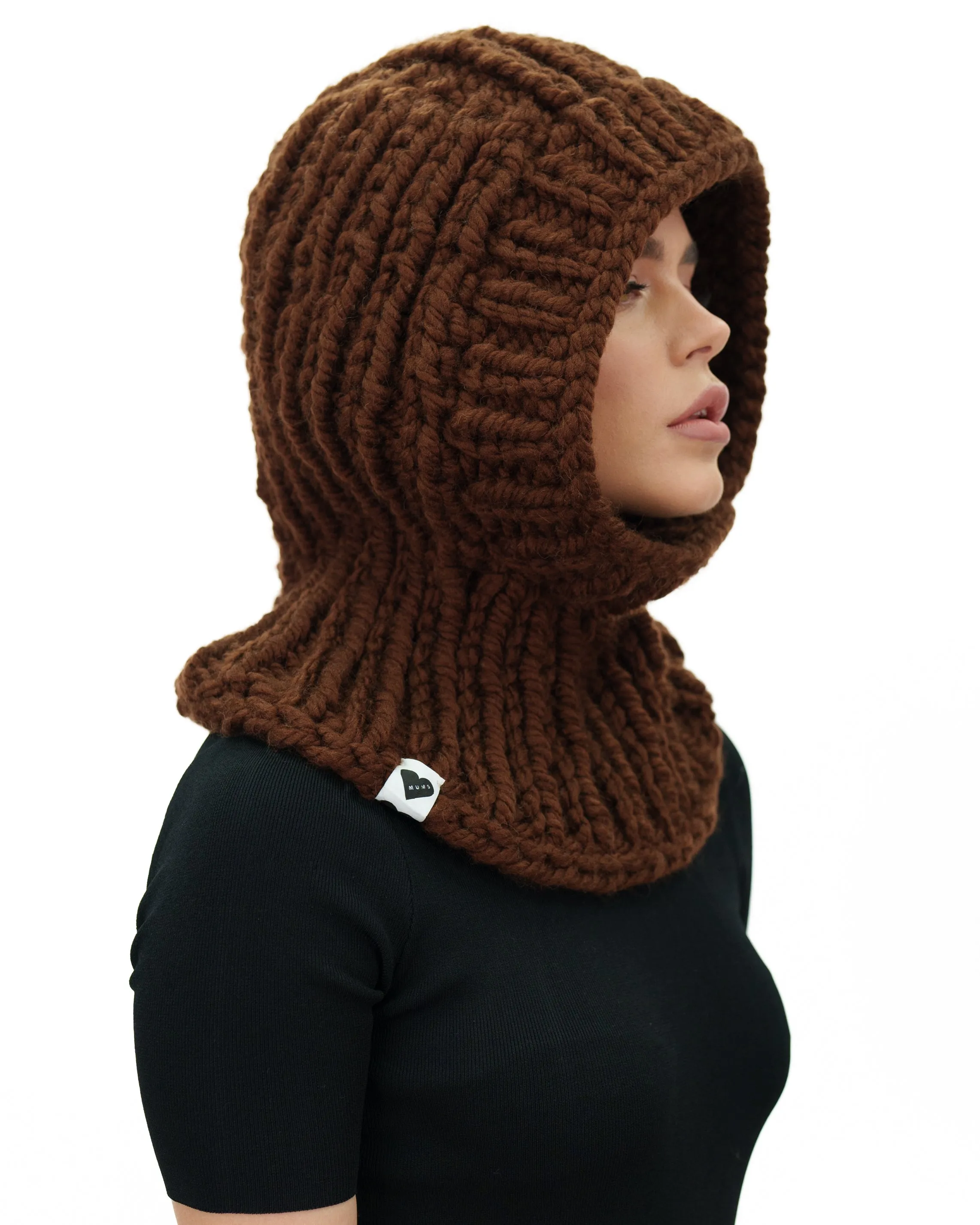 Ribbed Balaclava Hood