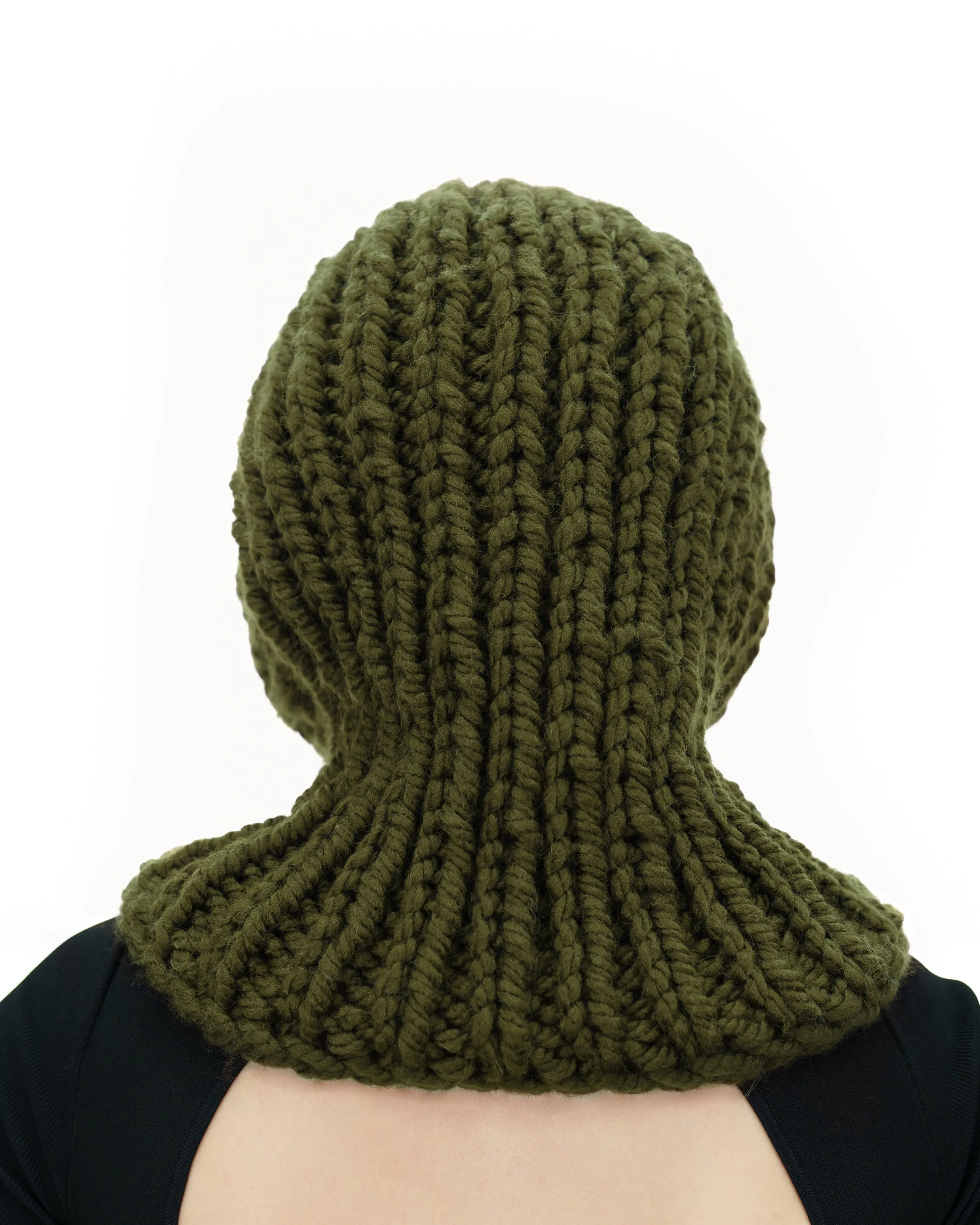 Ribbed Balaclava Hood