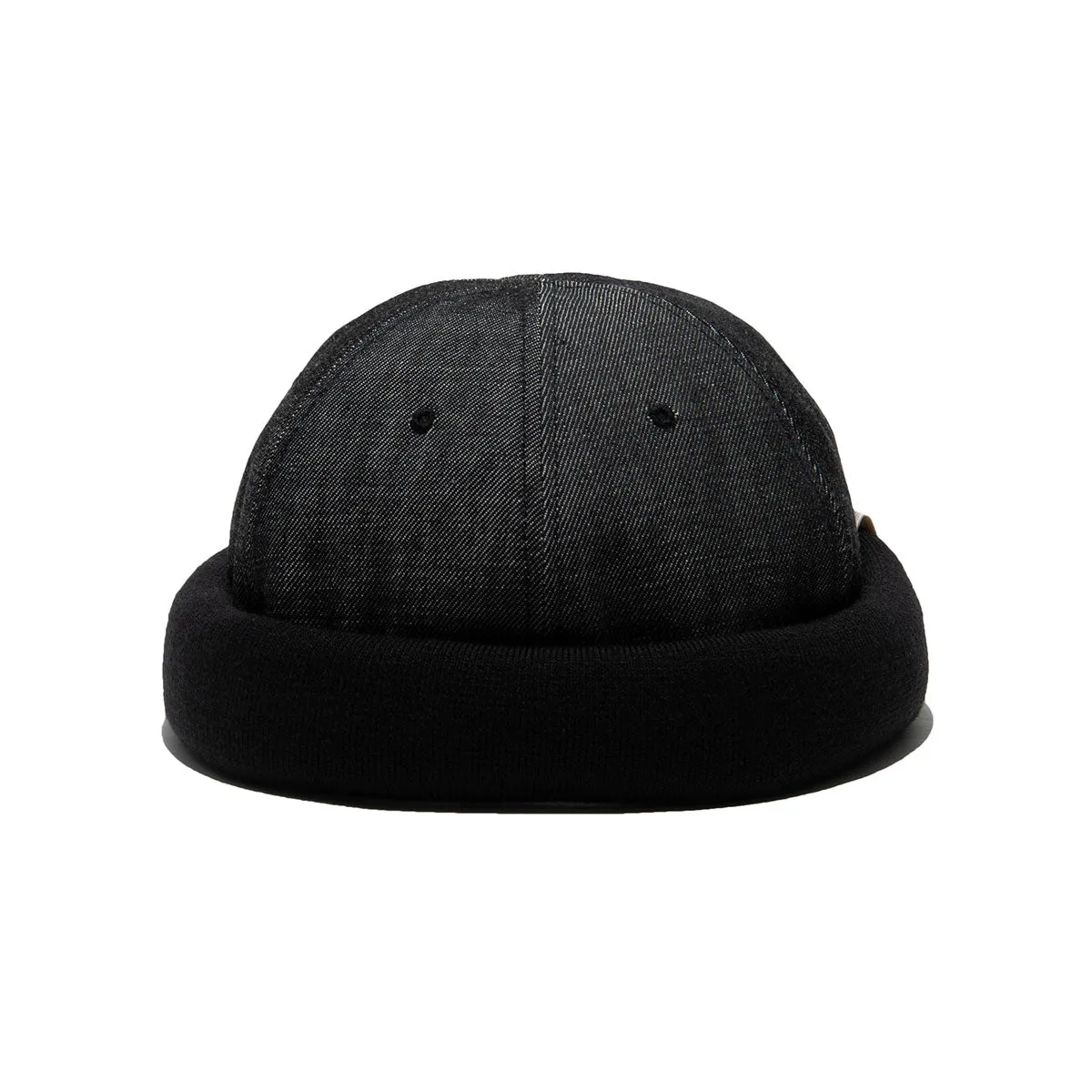 RIGID DENIM ROLL CAP - Black