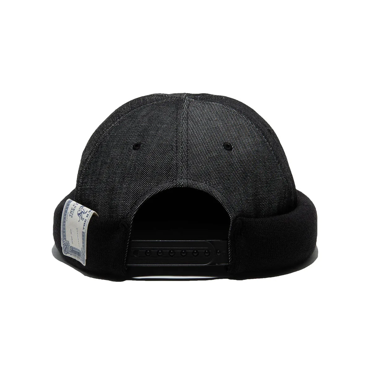 RIGID DENIM ROLL CAP - Black