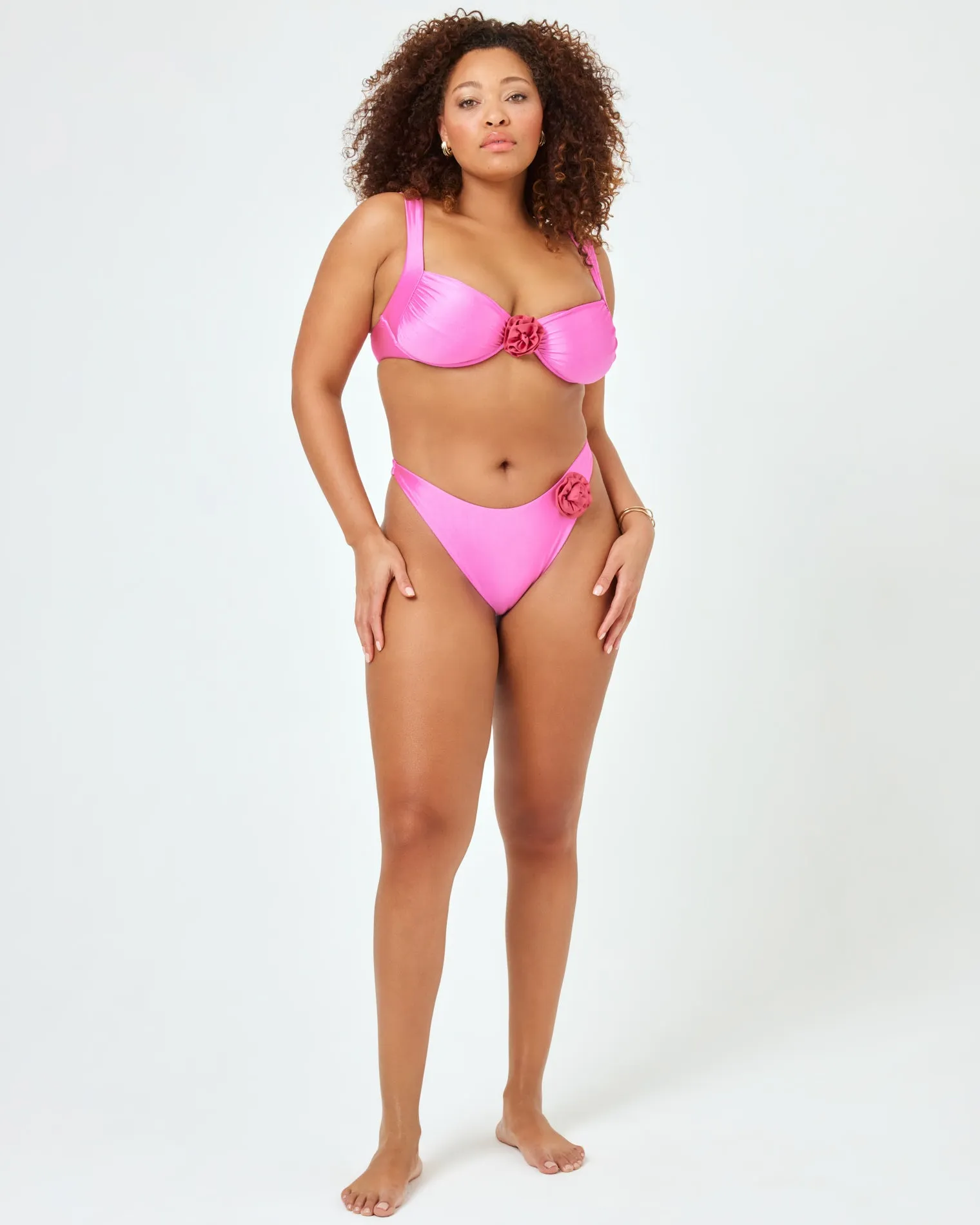 Rosette Leilani Bikini Bottom - Pink Quartz