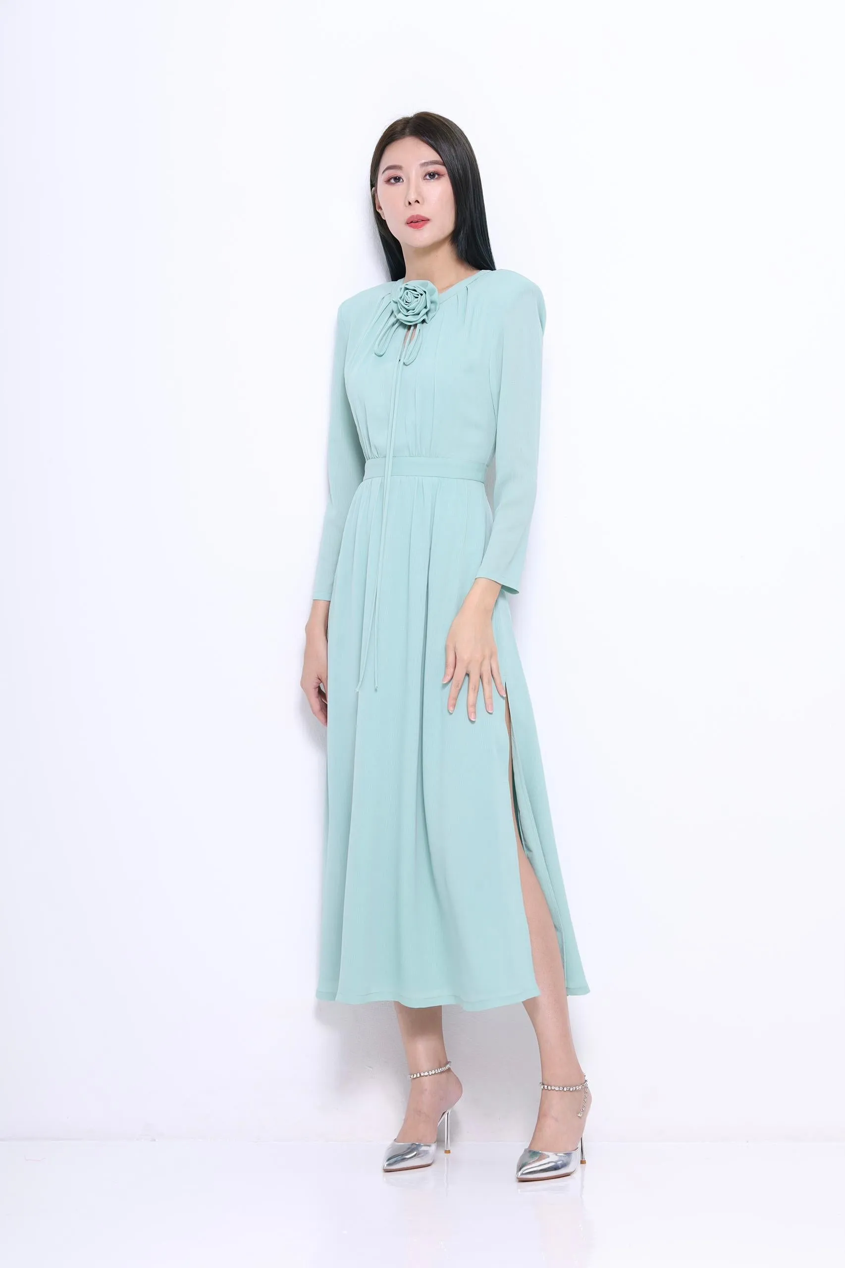 Rosie Chiffon Flare Dress