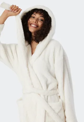 Schiesser - Bathrobe - Teddy Fleece With Hood