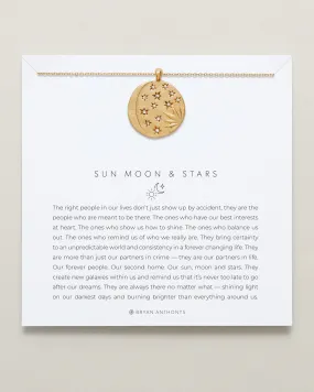 Sun Moon & Stars Necklace