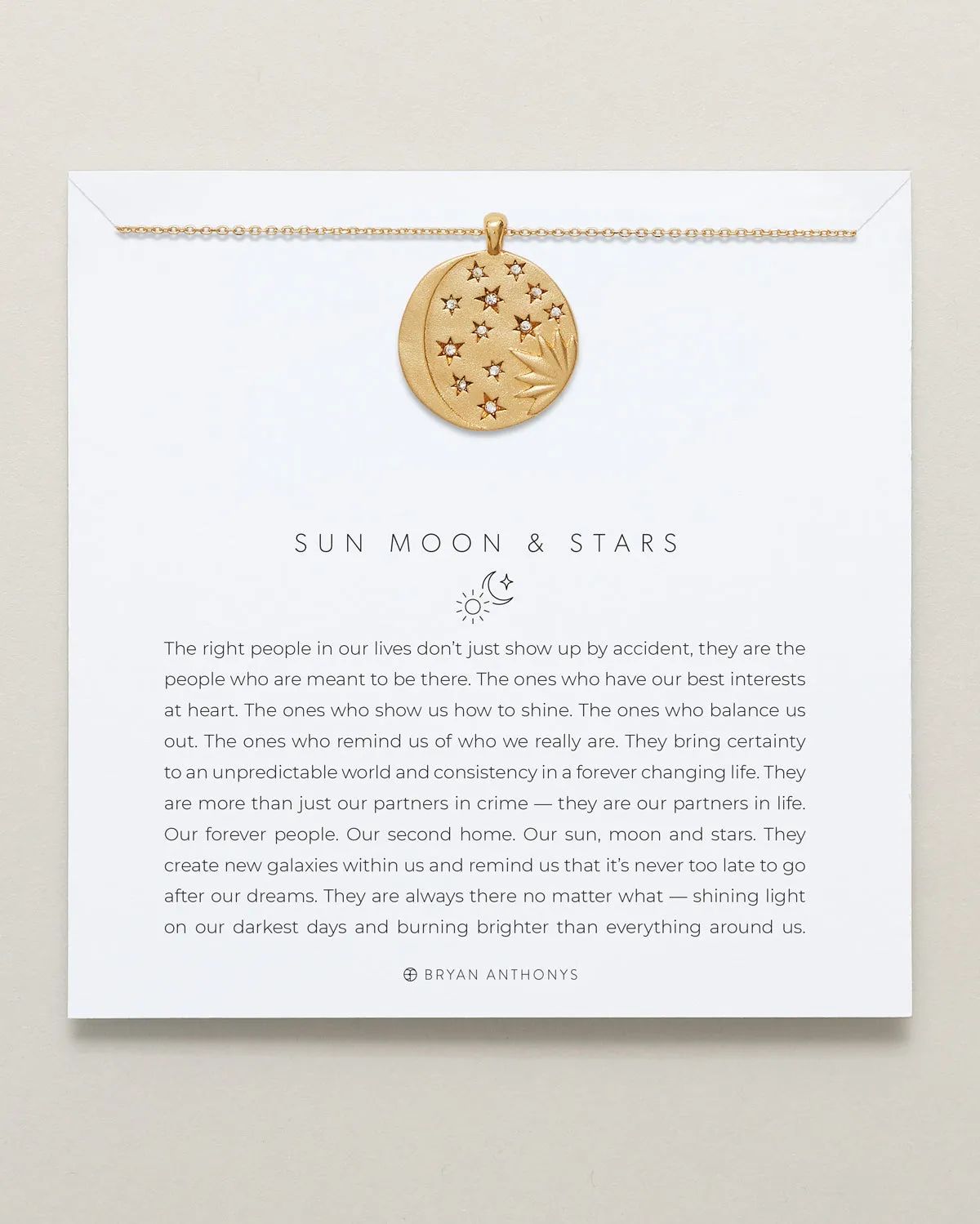 Sun Moon & Stars Necklace