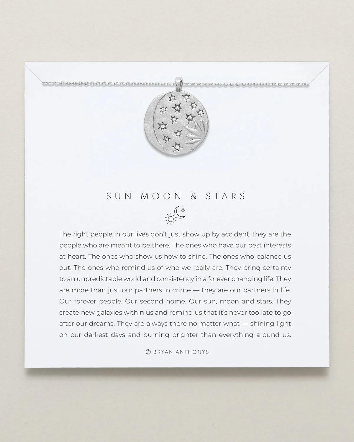 Sun Moon & Stars Necklace