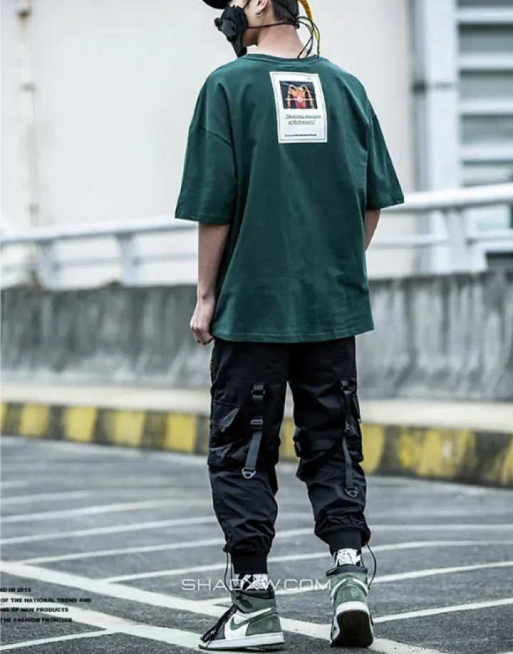 Techwear Black Pants