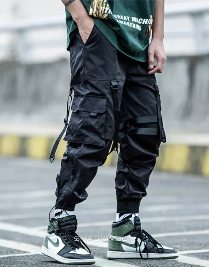 Techwear Black Pants