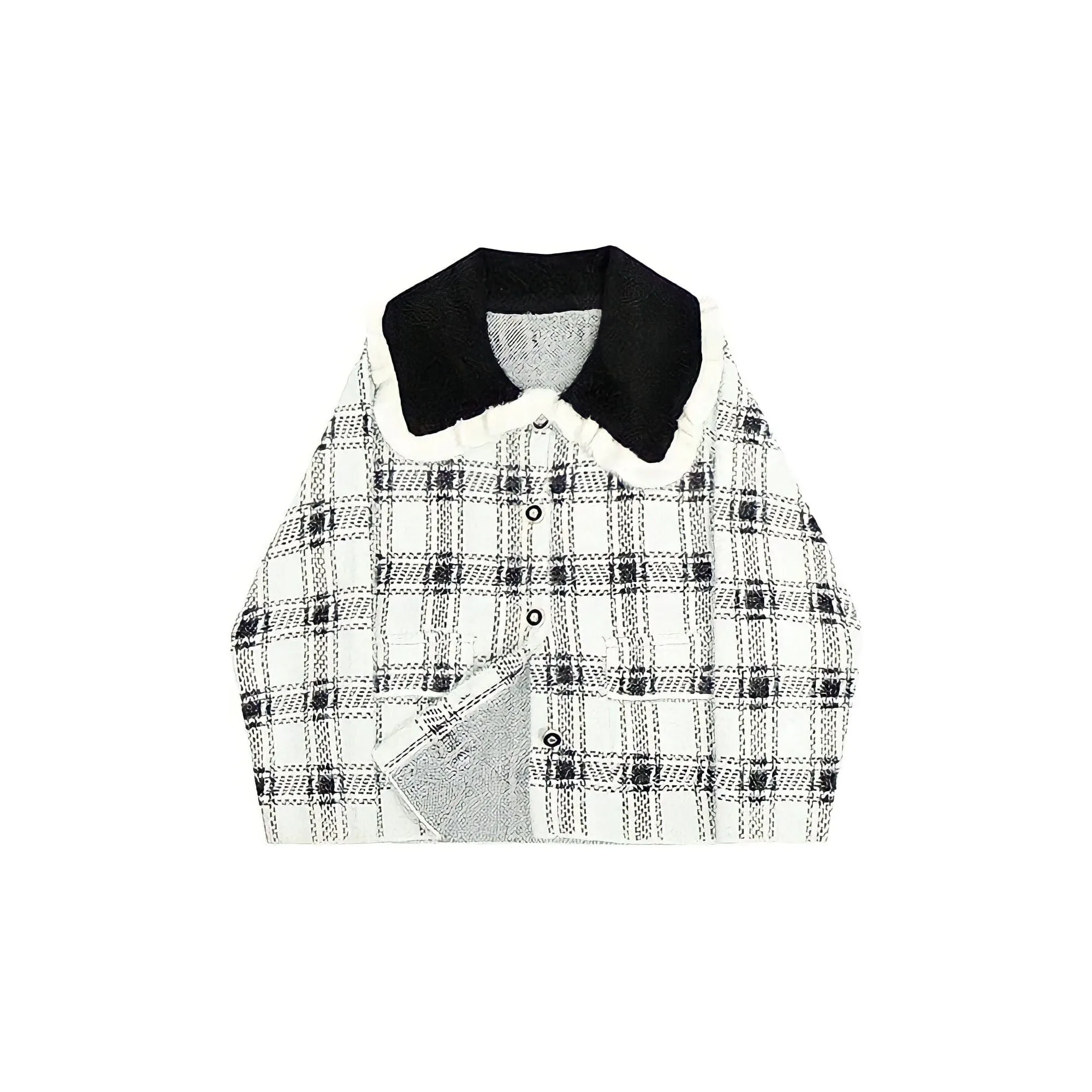 The Betsy Long Sleeve Plaid Winter Coat - Multiple Colors