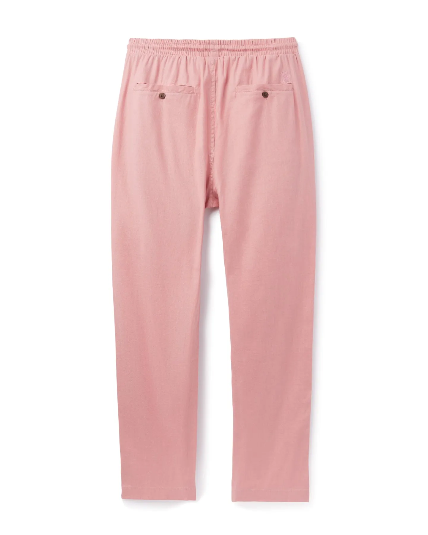 The Brisa Linen Pant - Spanish Rose