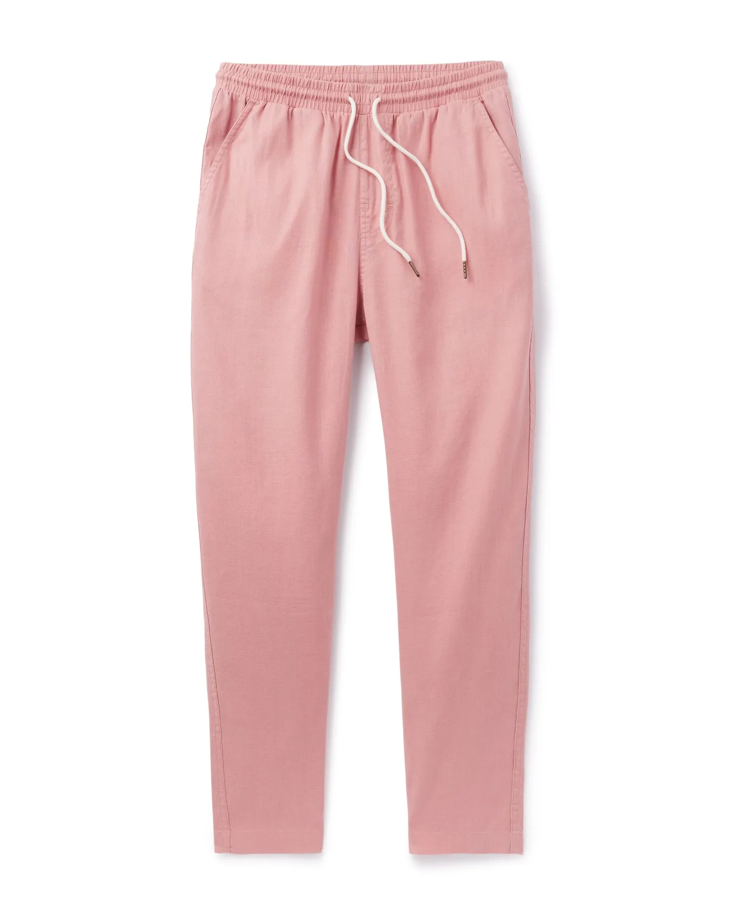 The Brisa Linen Pant - Spanish Rose