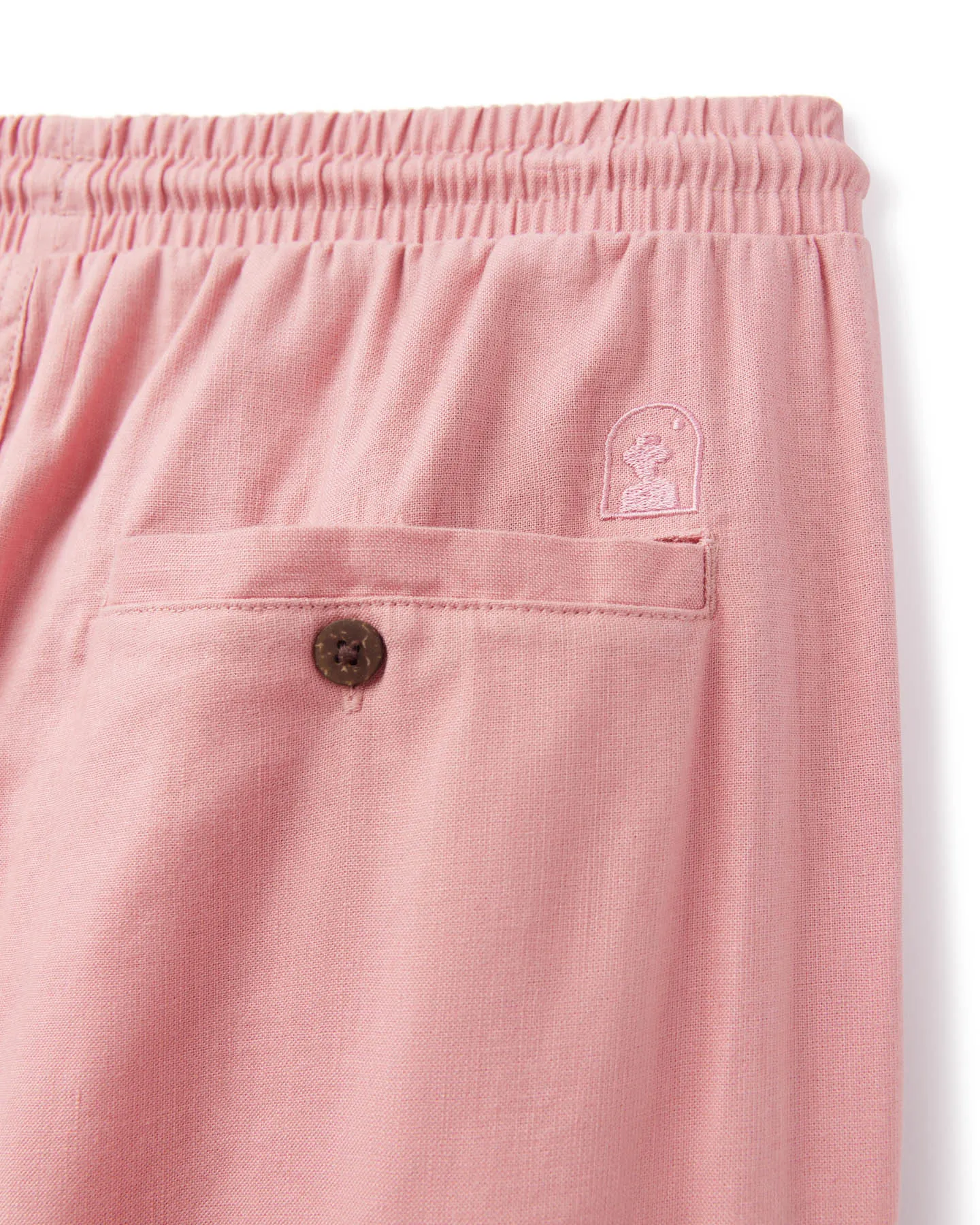 The Brisa Linen Pant - Spanish Rose