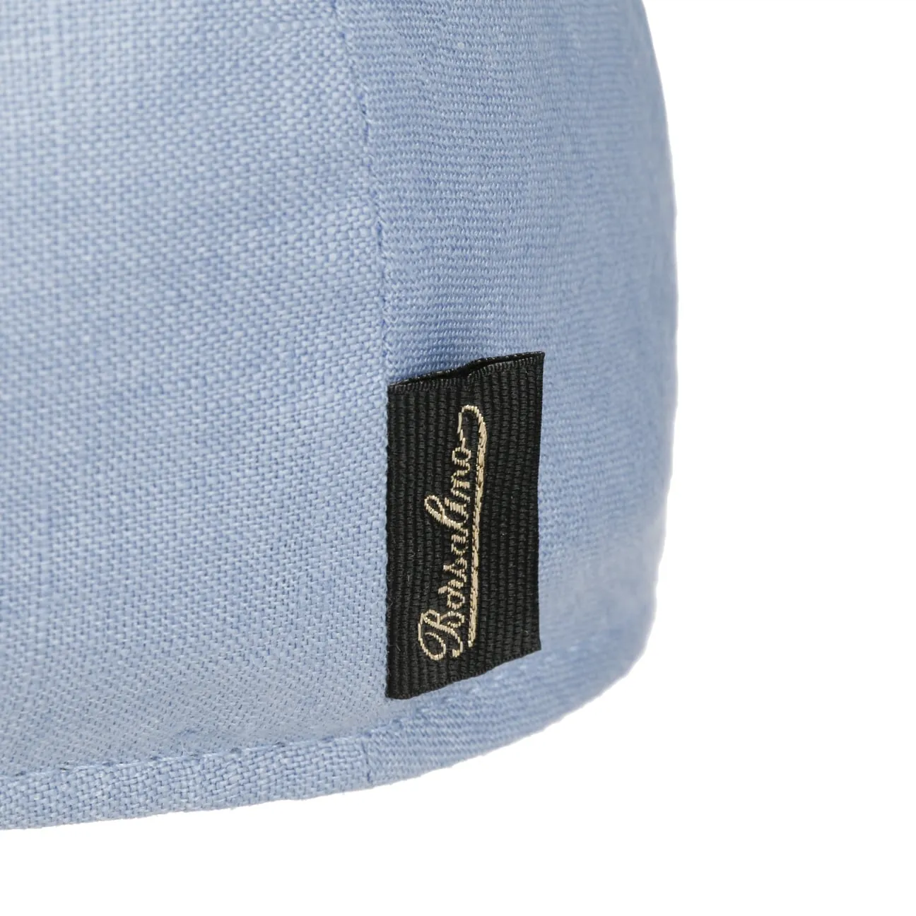 Uni Light Linen Flat Cap by Borsalino