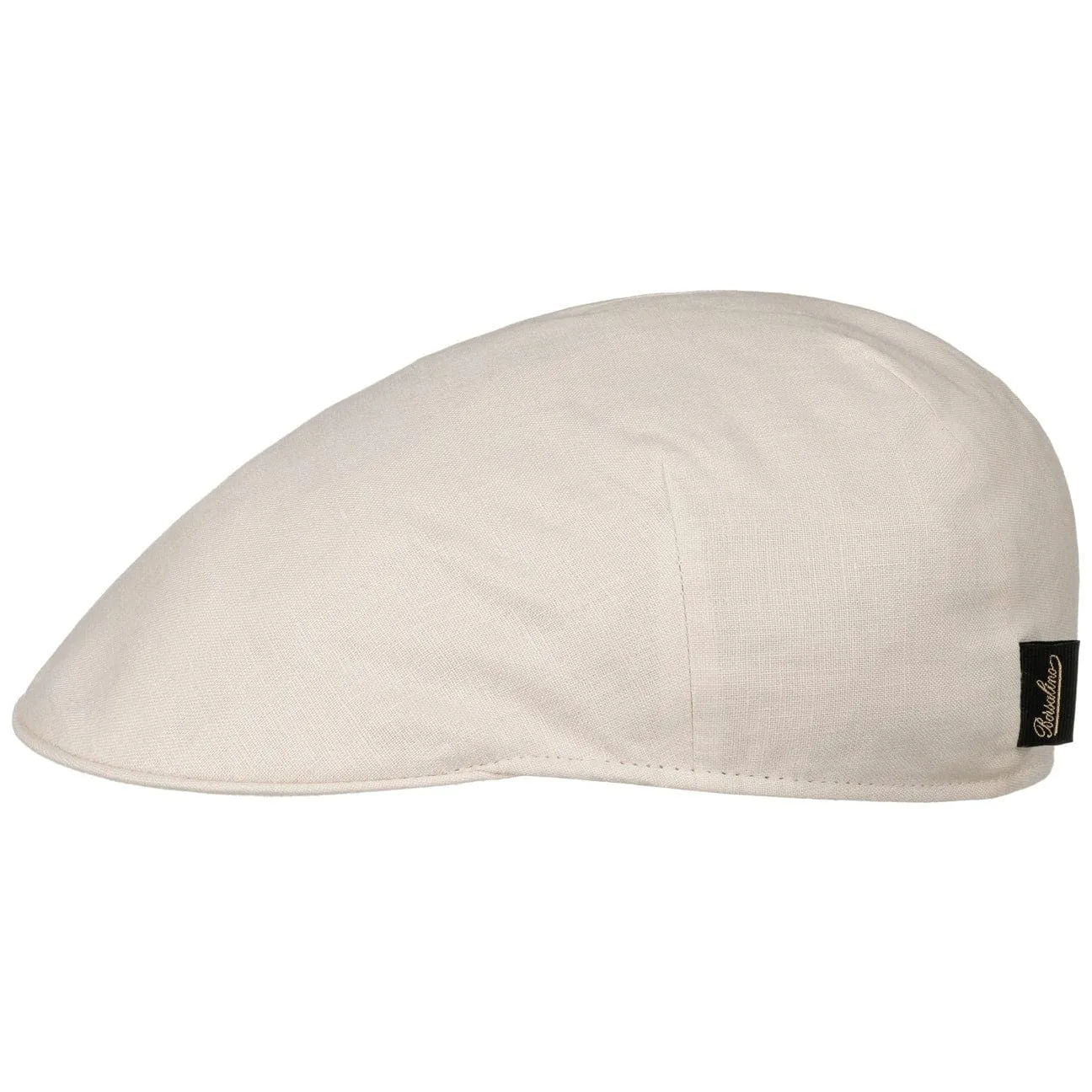 Uni Light Linen Flat Cap by Borsalino