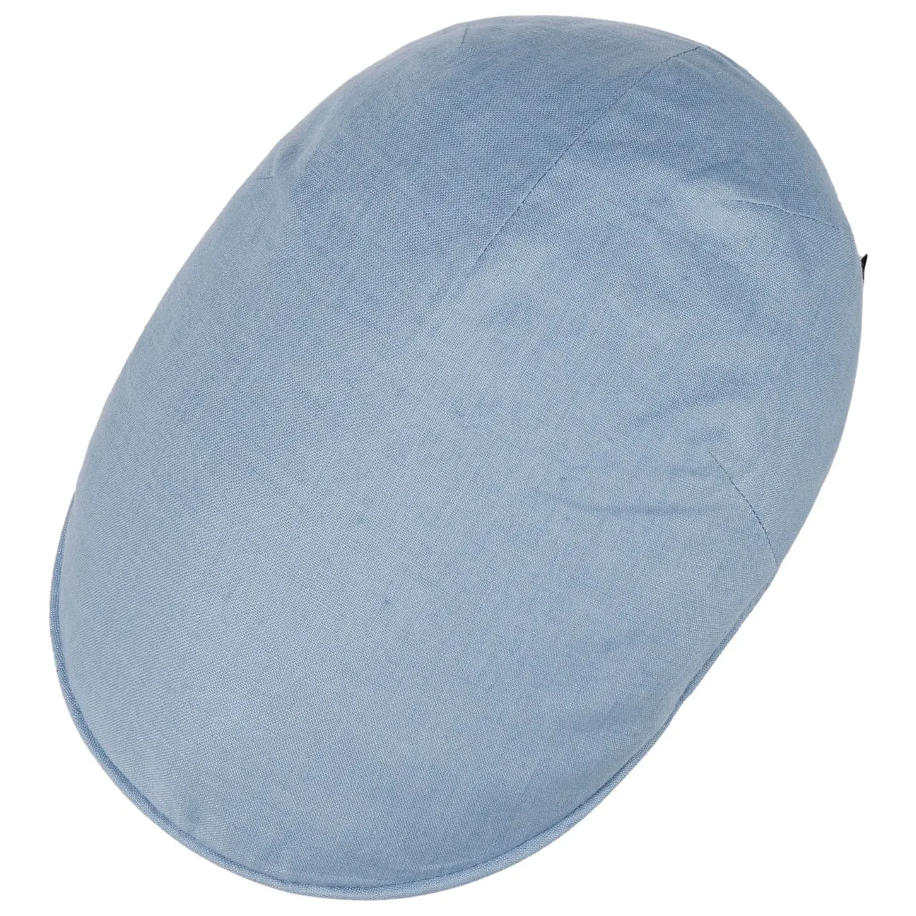 Uni Light Linen Flat Cap by Borsalino