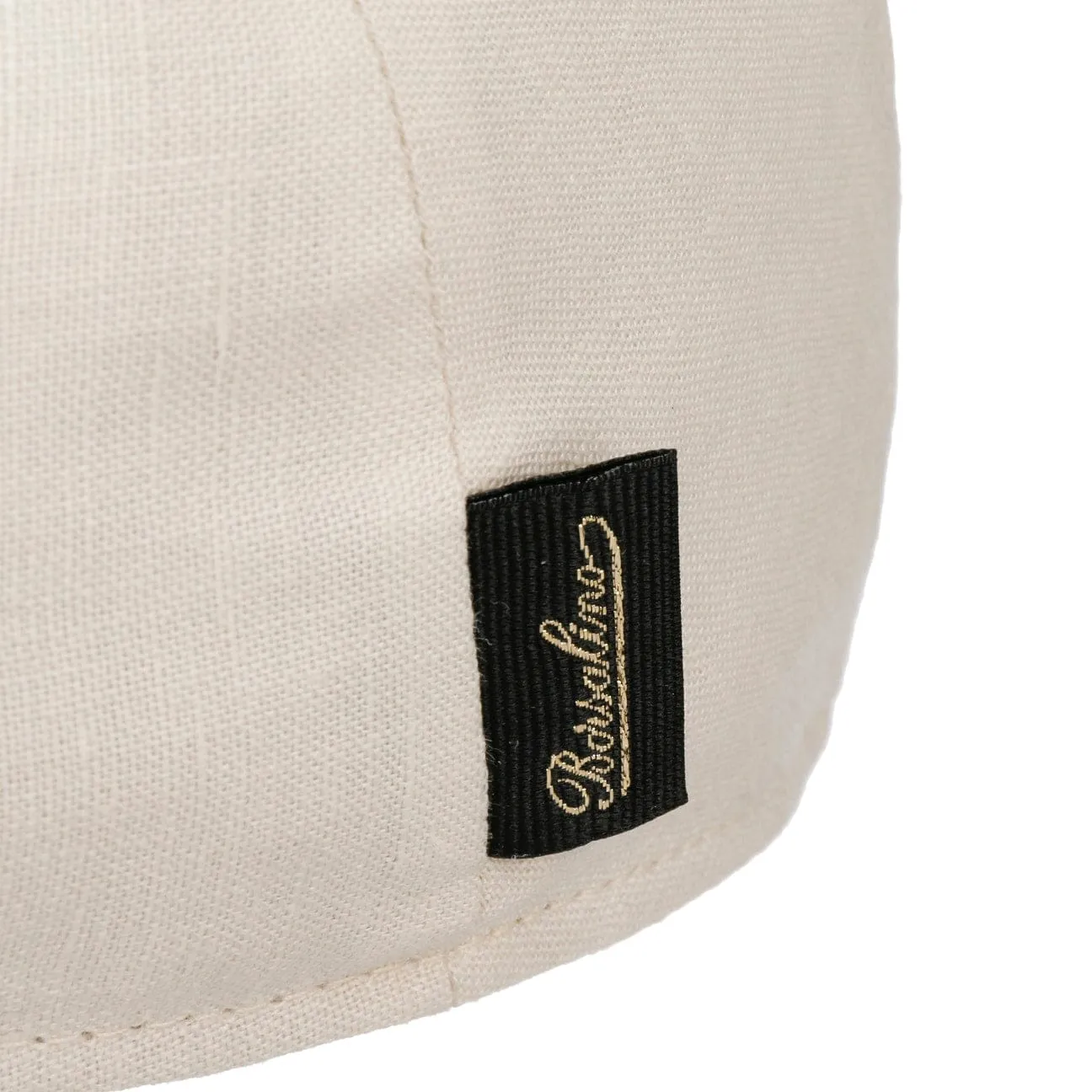 Uni Light Linen Flat Cap by Borsalino