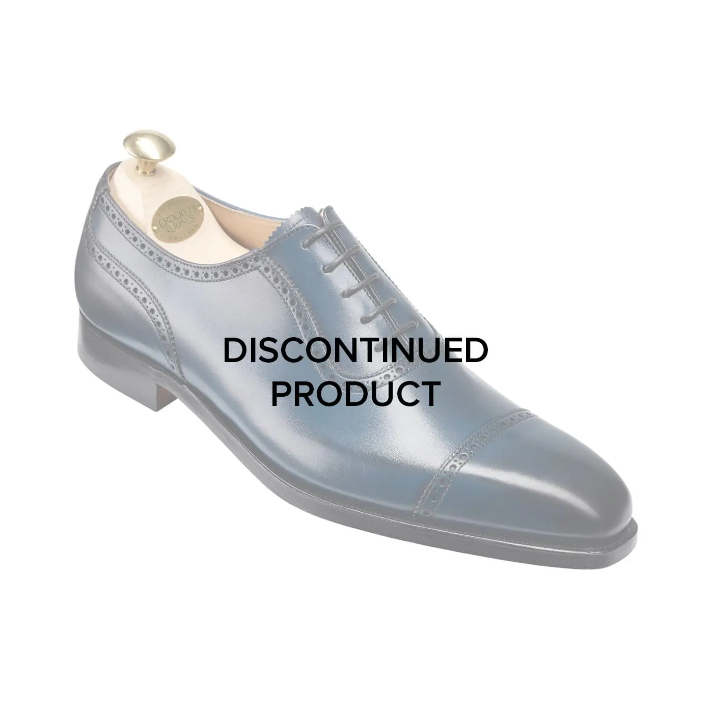 Westbourne Blue Burnished Calf