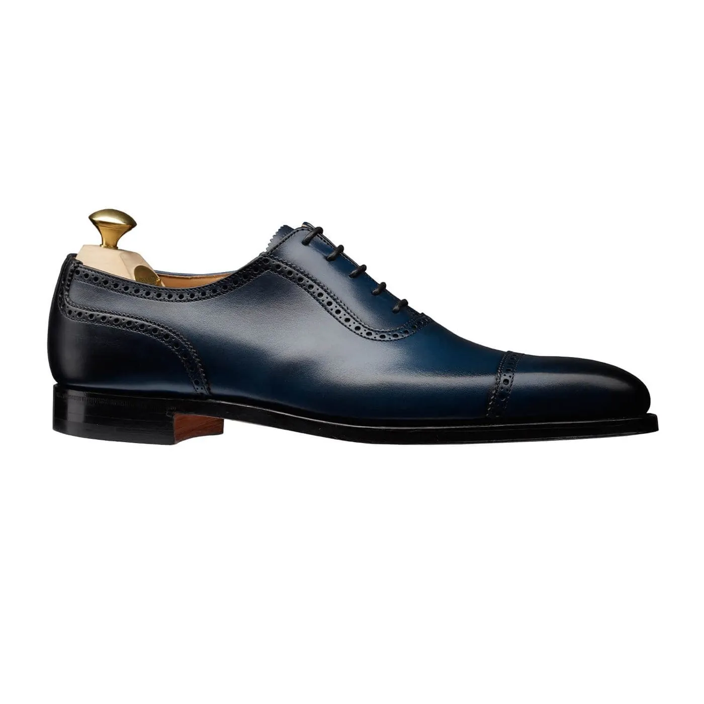 Westbourne Blue Burnished Calf