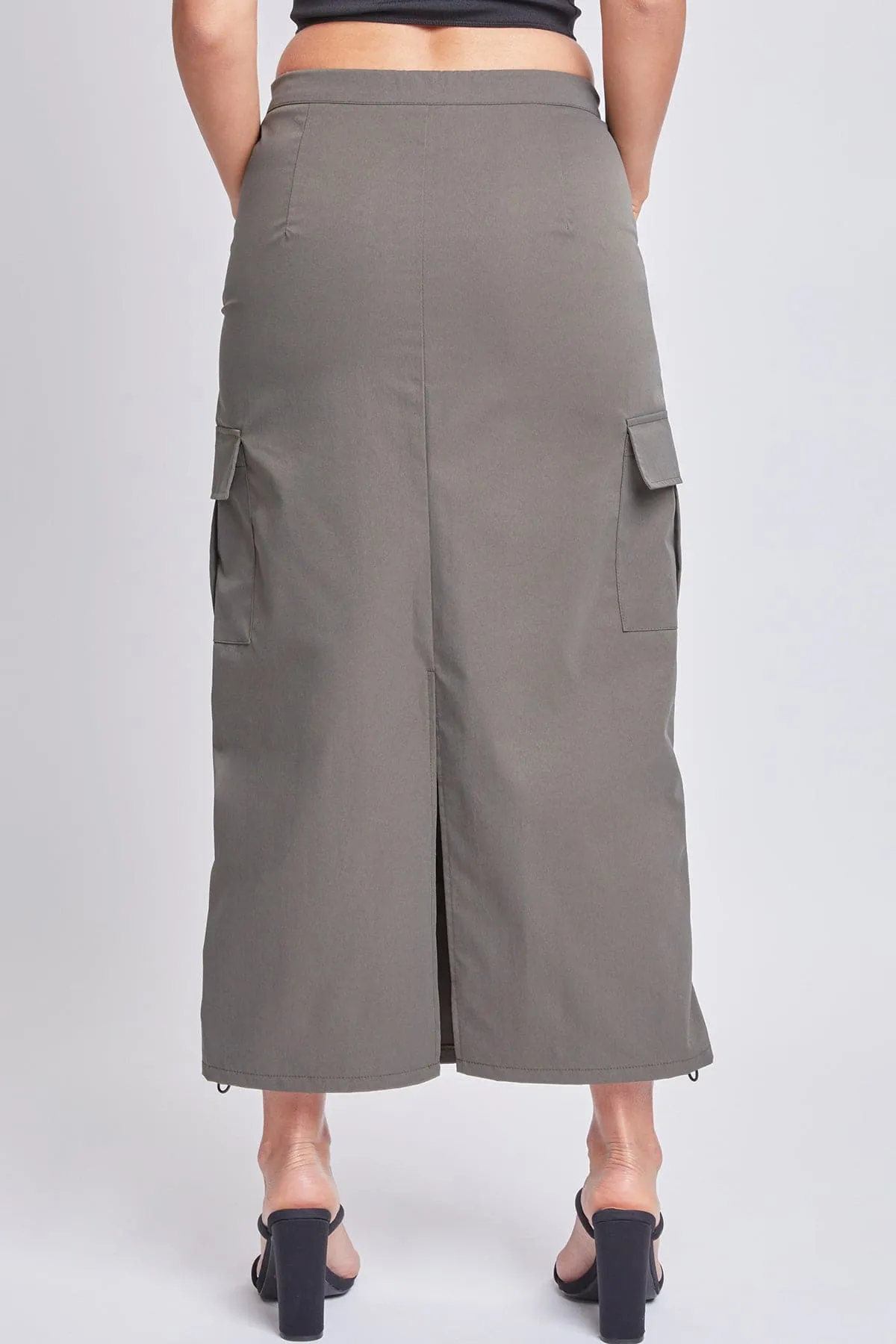 Women's Midi Cargo Parachute Skirt