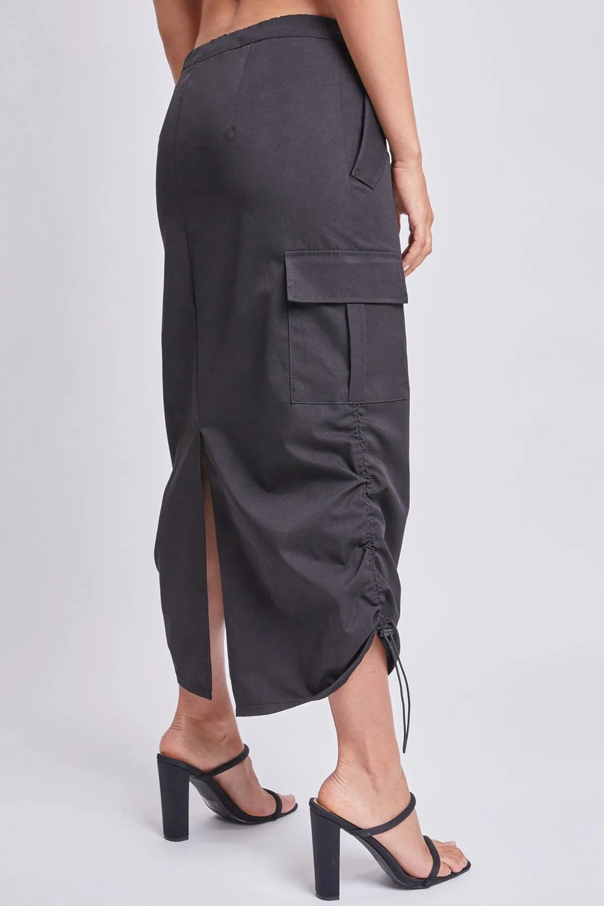 Women's Midi Cargo Parachute Skirt