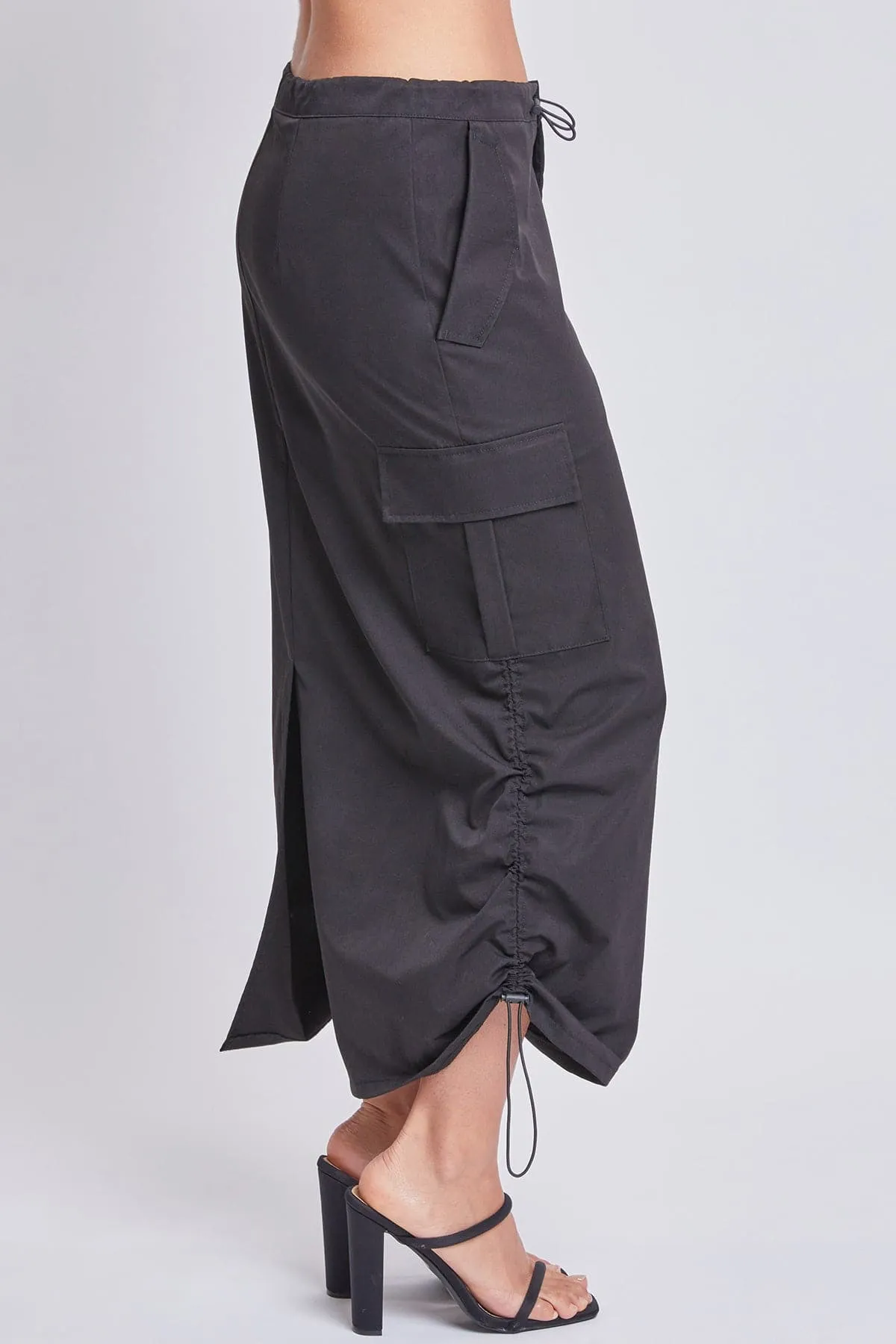 Women's Midi Cargo Parachute Skirt