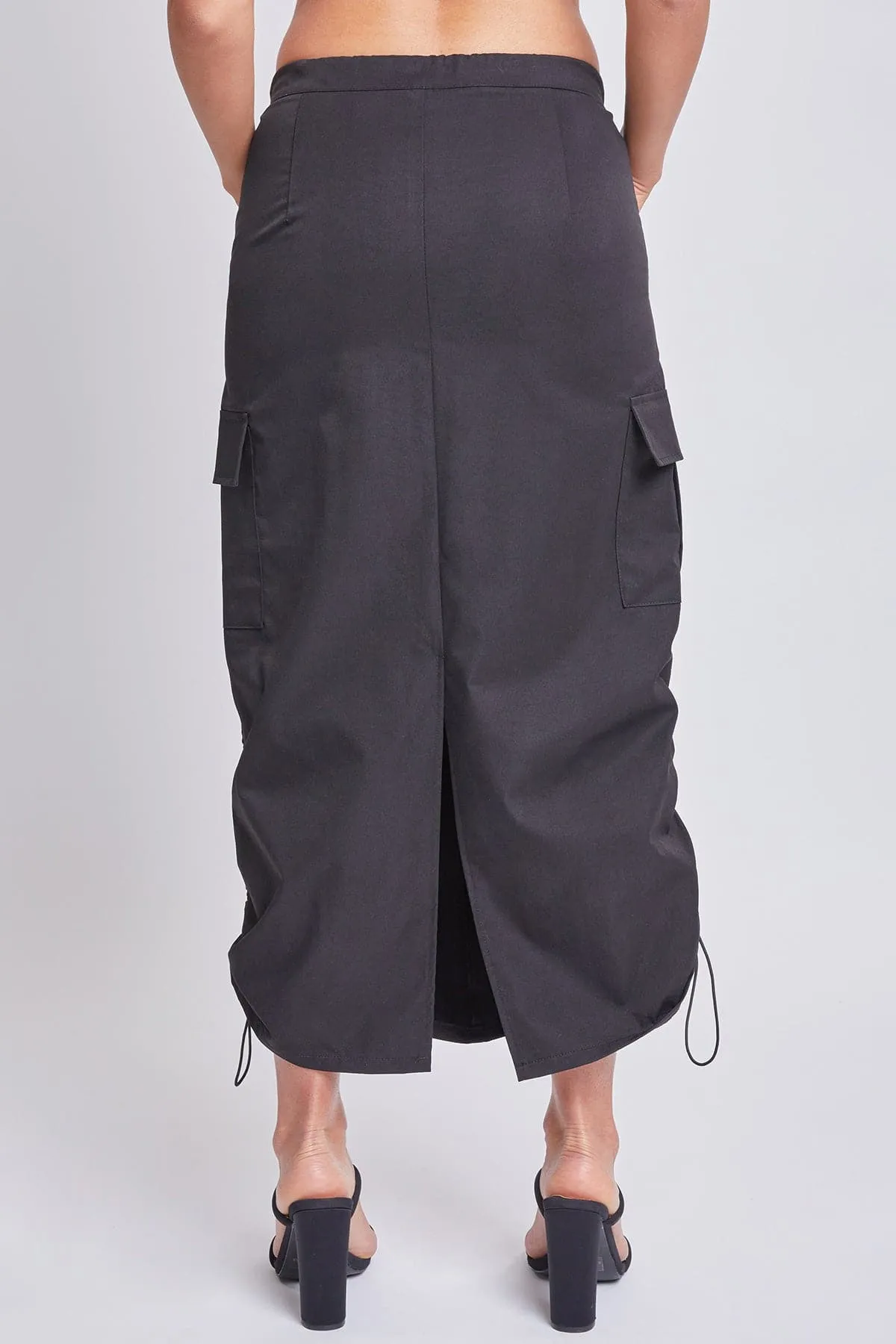 Women's Midi Cargo Parachute Skirt