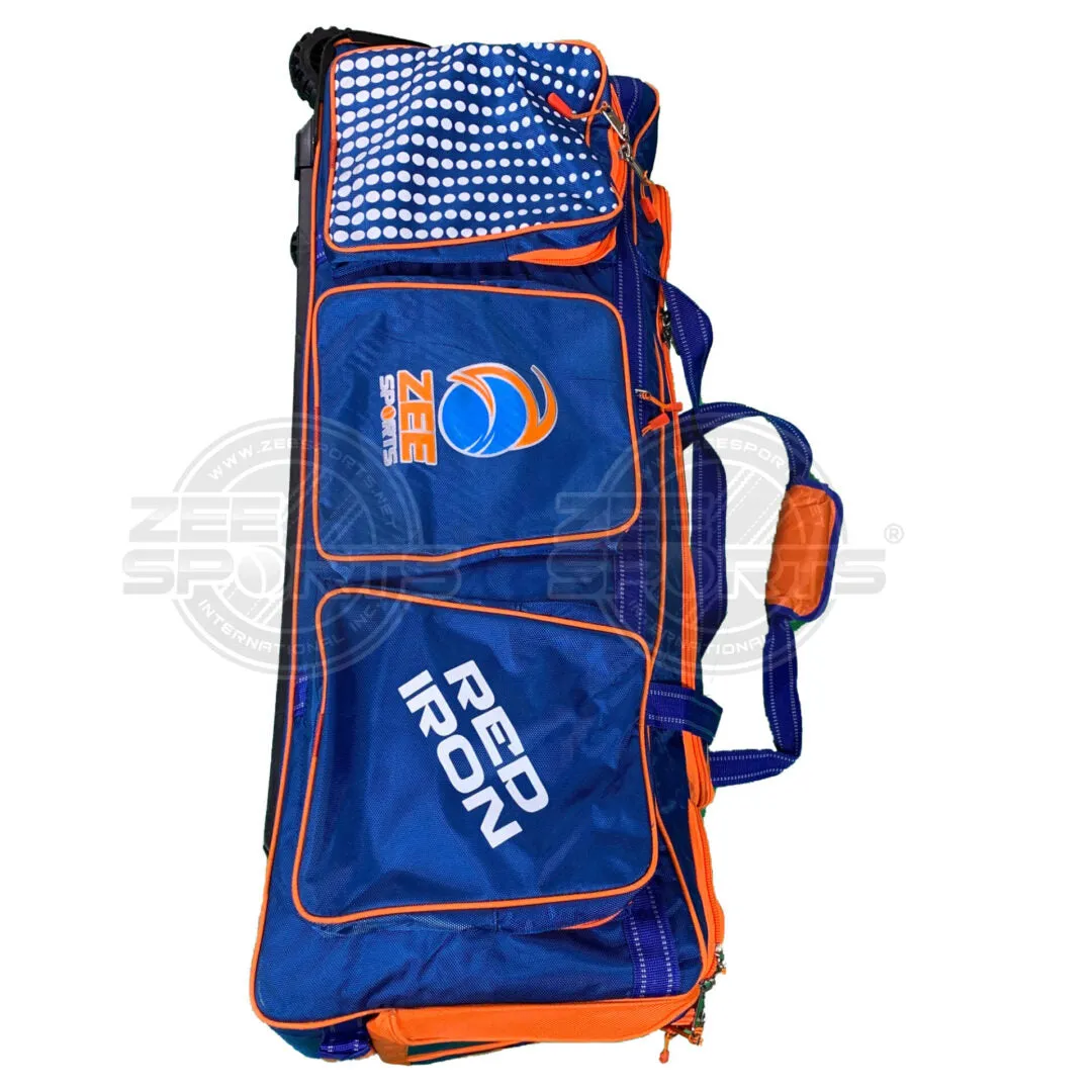 Zee Sports Kit Bag Blue and Orange Color Combination