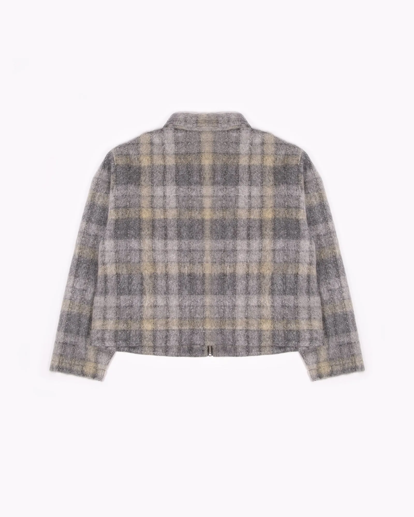 Zip Chore Coat - Fade Plaid Wool